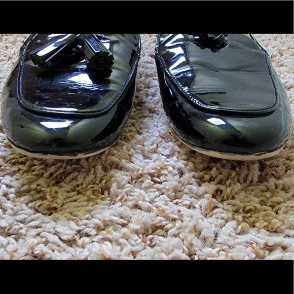 Zara Tasseled Black Loafers - Picture 3 of 5